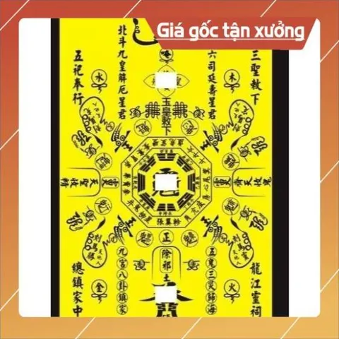 Tờ phù trấn trạch nhà cửa hàng quán ngọc hoàng sắc hạ