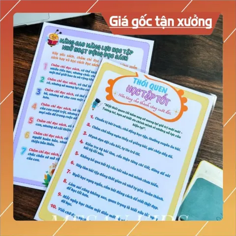 Bộ Quy Tắc Gia Đình Cho Trẻ Quy Tắc Học Tập Quy Tắc Ứng Xử Bộ 10 Tờ Đồ Chơi Giáo Dục Phát Triển Trí Tuệ
