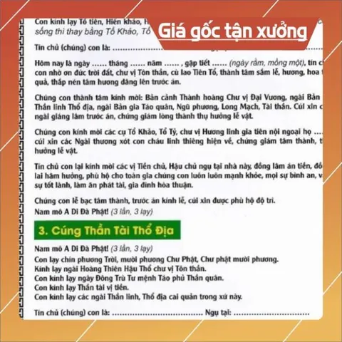 TO101 tờ chú Văn Khấn Tại Gia Mùng 1 Và Ngày Rằm Hàng Tháng 2 mặt ép plastic siêu đẹp  2 SIZE A4 VÀ A3 ÉP PLASTICS
