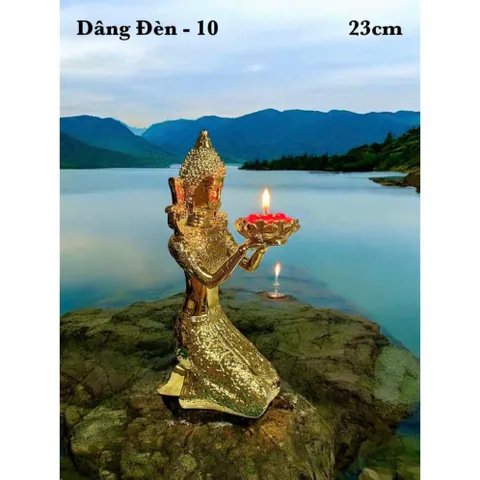 1 TƯỢNG CHƯ THIÊN DÂNG ĐÈN NẾN CAO 23CM (LẺ 1 TƯỢNG)