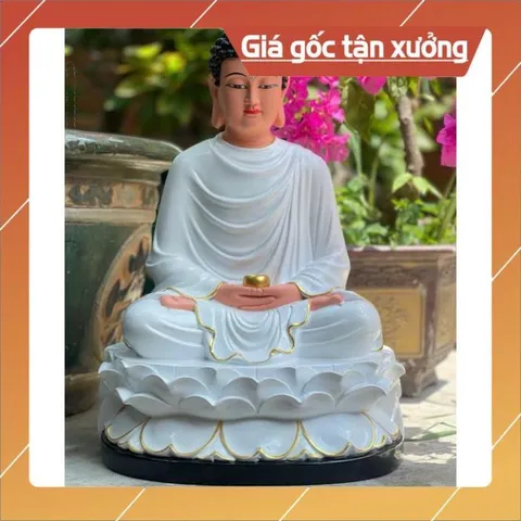 TƯỢNG PHẬT BỔN SƯ THÍCH CA MÂU NI cao 45cm chất liệu poly 🌼🌼 có hoả tốc