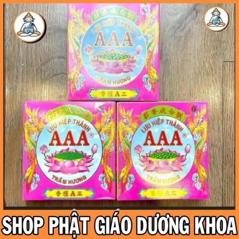 Nhang vòng 24h HIỆU AAA, hiệu Lưu Hiệp Thành - Nhang Khoanh 24 Giờ Hoa Sen
