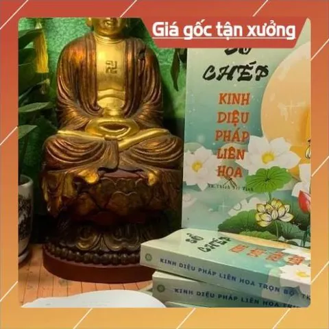 SỔ TAY CHÉPCHỮ MỜ KINH DIỆU PHÁP LIÊN HOA A4 - THÍCH TRÍ TỊNH  (TẶNG 5 VIẾT)
