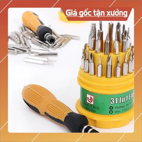 Bộ Vít Tròn 31in1 mở được nhiều loại vít khác nhau