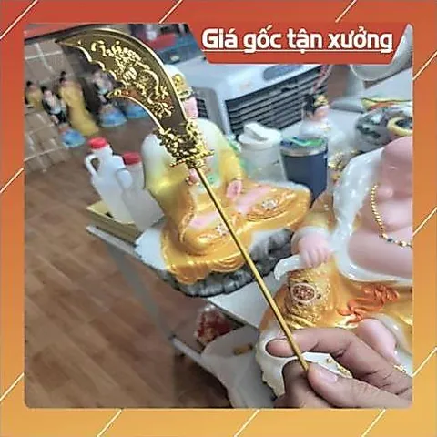 Cây đao quan công dài 30cm hoặc 40cm composite cao cấp mạ vàng
