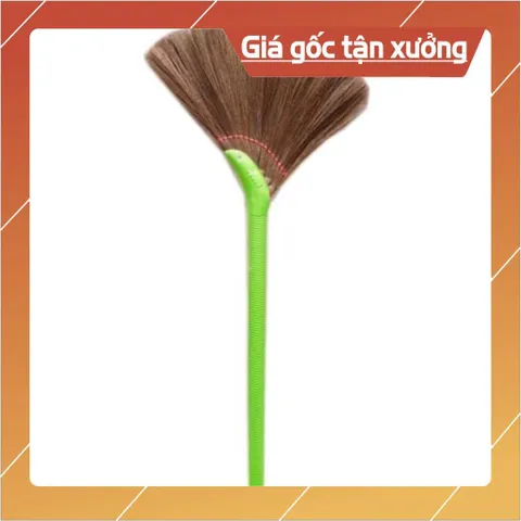 Chổi Chít Quét Dọn Cán Nhựa Loại Tốt bông tốt sạch 100%
