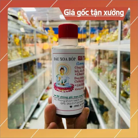 Dầu xoa bóp gia truyền có hoả tốc