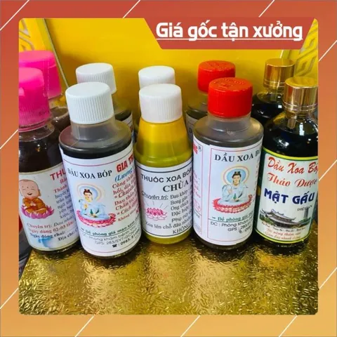 Dầu xoa bóp gia truyền có hoả tốc