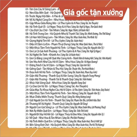 USB 16GB : VIDEO + AUDIO  DÂN CA XỨ NGHỆ : Hát trên đầu Đĩa DVD. TIVI. Xe Ô Tô