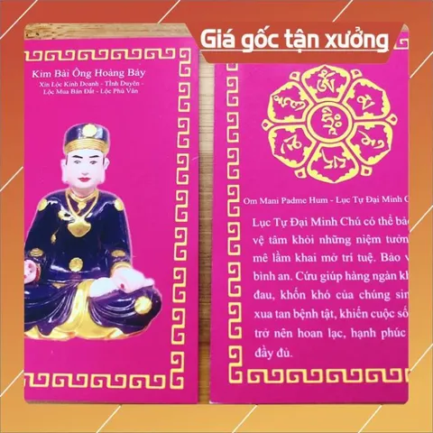 100 Kim Bài Ông Bảy - Xin Lộc Kinh Doanh, Tình Duyên