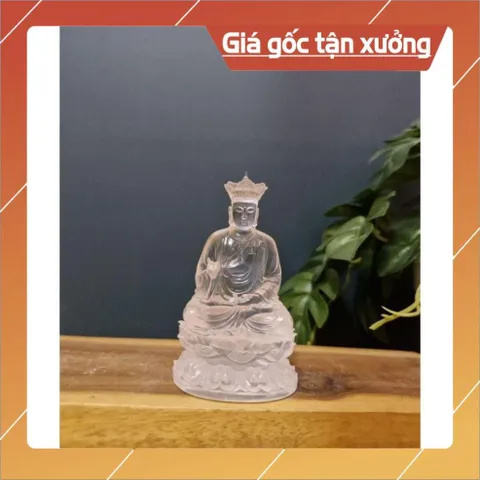 Tượng Địa Tạng vương bồ tát mini 7cm composite nhiều màu