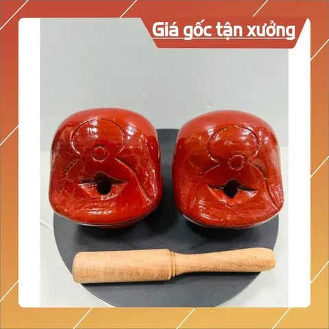 Mỏ tụng kinh, mỏ tụng kinh làm bằng gỗ mít CAO 9CM, NGANG 11CM