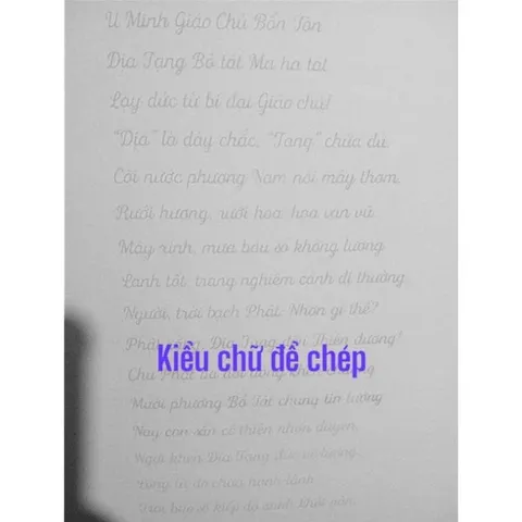 VỞ CHÉP KINH ĐỊA TẠNG CHỮ MỜ A4 LÒ XO - TẶNG KÈM VIẾT