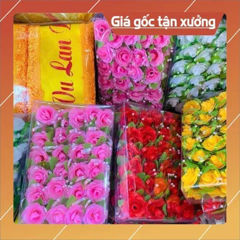 HOA CÀI ÁO VU LAN - SỰ KIỆN - Hộp 50 Bông có hoả tốc