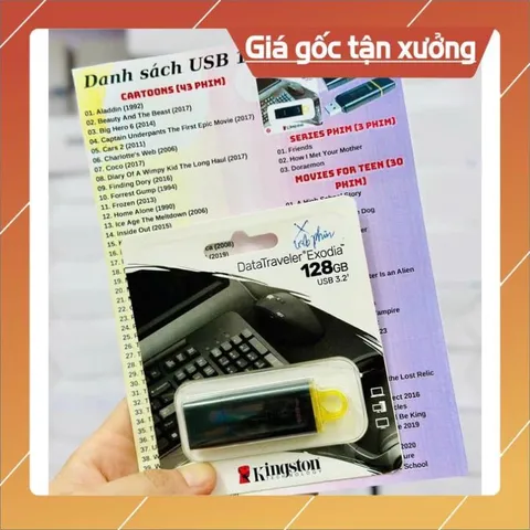 Usb 128gb phim tắm tiếng anh cho bé có hoả tốc