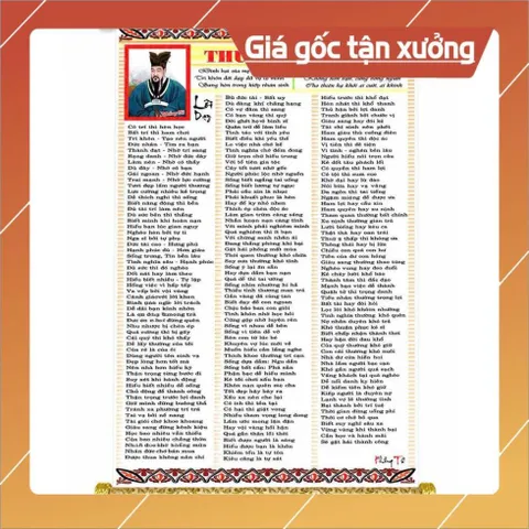TRANH CUỘN M20 40CM X 60CM THUYẾT KHỔNG TỬ CÓ ĐẦU TREO GỖ