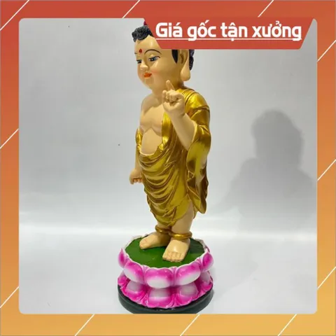 Tượng Đức Phật đản sanh cao 24cm-Nhiều mẫu 3 MÀU