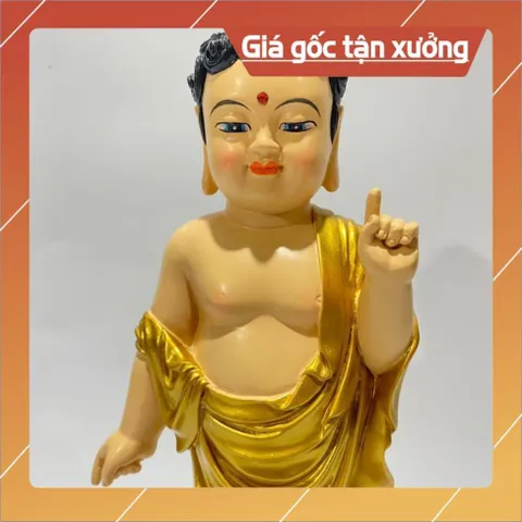 Tượng Đức Phật đản sanh cao 24cm-Nhiều mẫu 3 MÀU