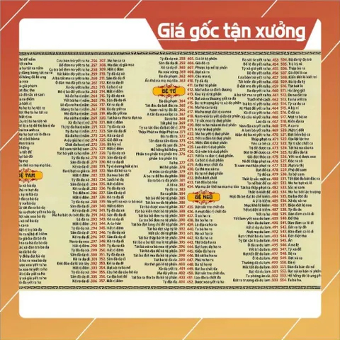 TO493 tờ chú Thần Chú Lăng Nghiêm 2 mặt plastic siêu đẹp