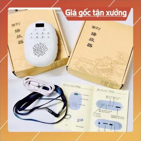 Loa lá bồ đề kèm thẻ 8gb - 16gb Nghe tắm ngôn ngữ, Nghe Tiếng Anh