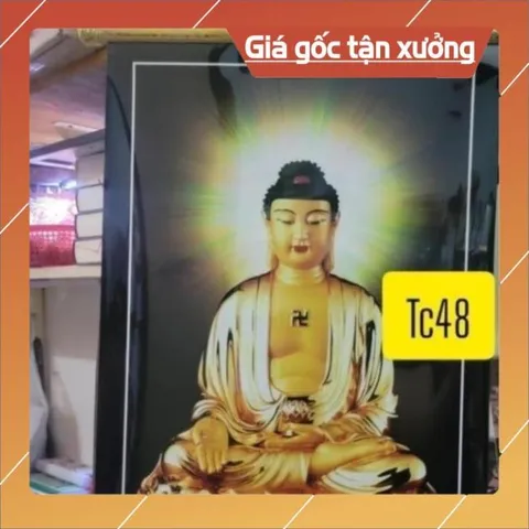 Tranh CUỘN Mừng Phật Đản Sanh 2024 KÍCH CỠ 40cm x 60cm cực đẹp và các hình PHẬT, BỒ TÁT khác ĐỂ TREO HOẶC THỜ