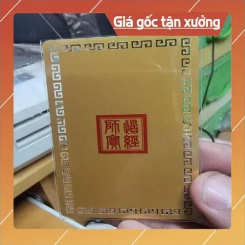 kim bài linh phù Tứ đại nguyên soái HÀNG CAO CẤP, có hoả tốc