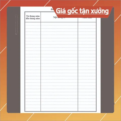 LÝ LỊCH ĐẢNG VIÊN mẫu 1-HSĐV - CHUẨN MẪU theo hướng dẫn số 38 - (Loại 24 trang, 28 trang, 32 trang và 40 trang)