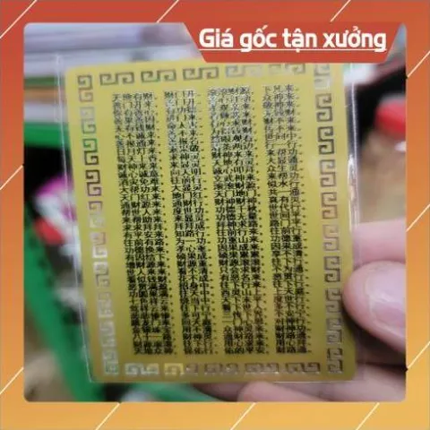 kim bài linh phù cây chiêu tài HÀNG CAO CẤP, có hoả tốc