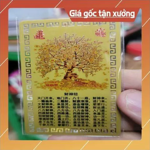 kim bài linh phù cây chiêu tài HÀNG CAO CẤP, có hoả tốc