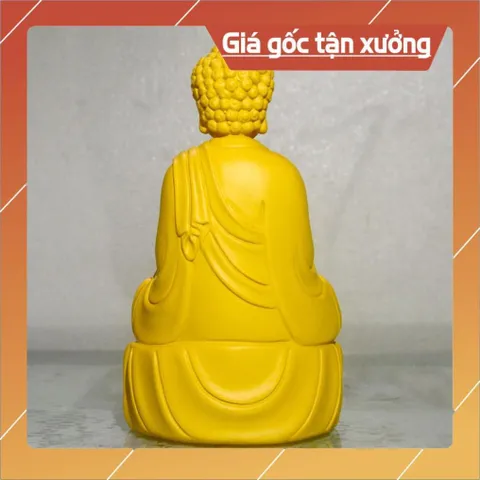 Tượng Đức Phật A Di Đà ngồi cao 15cm-nhiều mẫu composite