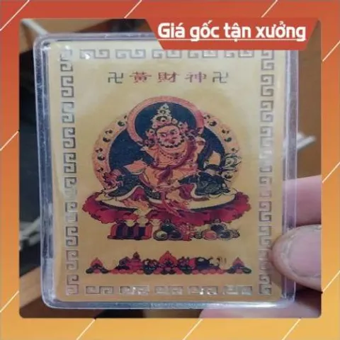 kim bài linh phù hoàng thần tài HÀNG CAO CẤP, có hoả tốc