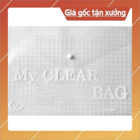 COMBO 1 xấp 12 cái bìa nút kích thước lọt lòng A4 23.4cm x 31.4cm, F4 25.4x35.4cm CAO CẤP
