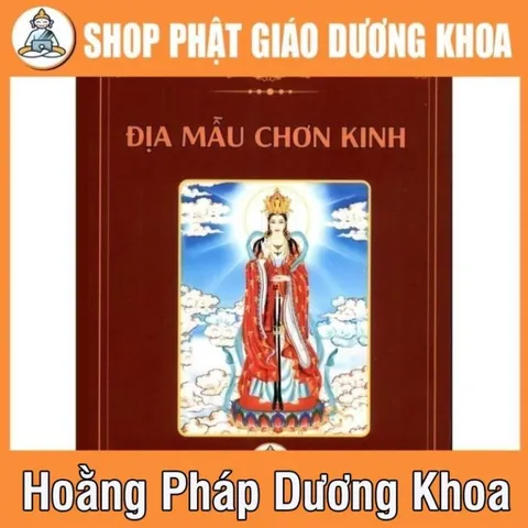 VỞ CHÉP KINH ĐỊA MẪU CHƠN KINH A4 CHỮ IN NÉT MỜ  - TẶNG KÈM VIẾT