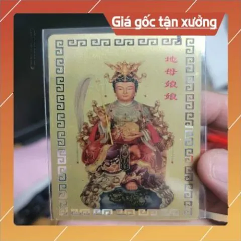 kim bài linh phù địa mẫu HÀNG CAO CẤP, có hoả tốc