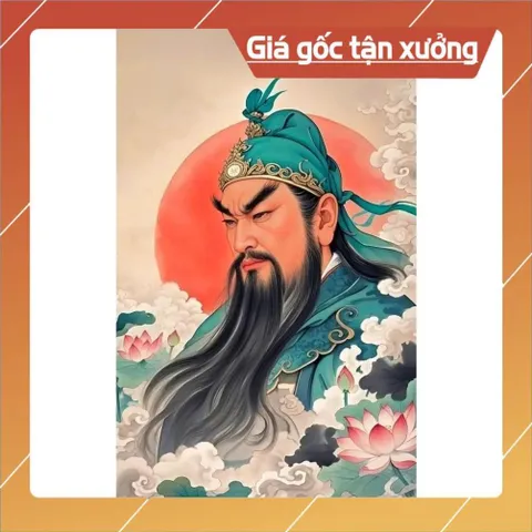 Khung Tranh QUAN THÁNH ĐỂ QUÂN 25cm x 35cm