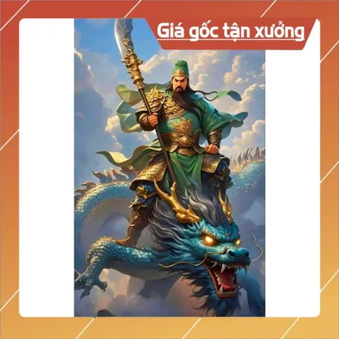 Khung Tranh QUAN THÁNH ĐỂ QUÂN 25cm x 35cm