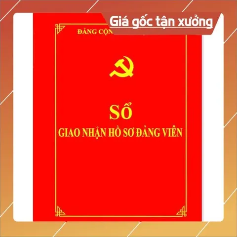 SỔ GIAO NHẬN HỒ SƠ ĐẢNG VIÊN ( mẫu 10-HSĐV) có hoả tốc