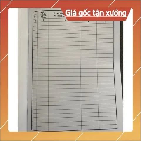 SỔ GIAO NHẬN HỒ SƠ ĐẢNG VIÊN ( mẫu 10-HSĐV) có hoả tốc