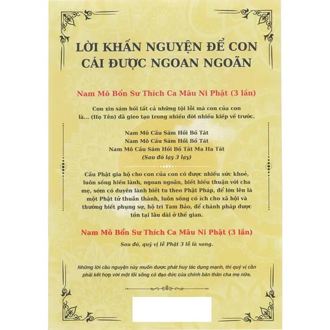 TỜ KINH 2 MẶT HỒI HƯỚNG CHA MẸ +KHẤN NGUYỆN CON CÁI CON NGOAN VÀ KINH ĐẠI PHÚC ĐỨC + SÁM HỐI, BIẾT ƠN, CẦU NGUYỆN