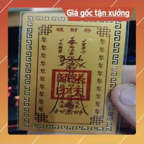kim bài linh phù thần phát HÀNG CAO CẤP, có hoả tốc
