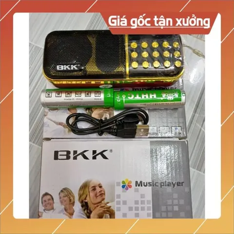 Loa Đài Nghe kinh pháp.BKK-B851+2pin+2 khe cắm Thẻ.Có hỗ Trợ Radio Đài Fm HOẢ TỐC