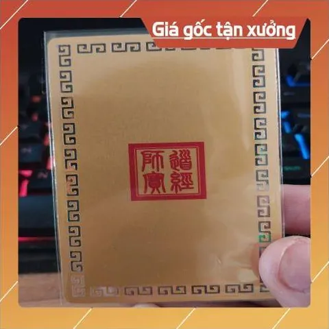 kim bài linh phù ngọc hoàng thượng đế HÀNG CAO CẤP, có hoả tốc