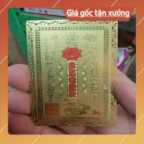 kim bài linh phù thái tuế HÀNG CAO CẤP, có hoả tốc