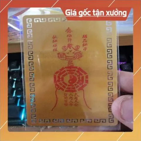 kim bài linh phù phu thê hòa hợp HÀNG CAO CẤP, có hoả tốc