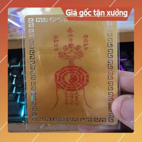 kim bài linh phù phu thê hòa hợp HÀNG CAO CẤP, có hoả tốc