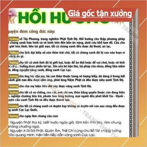 TO92 - Tờ Sám Hối Với Thai Nhi, IN 2 MẶT, ÉP PLASTICS NHIỀU CỠ cực đẹp