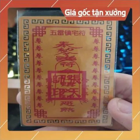 kim bài linh phù thái thượng lão quân HÀNG CAO CẤP, có hoả tốc