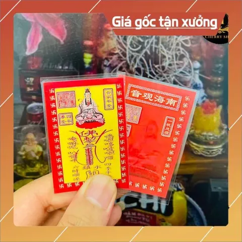 COMBO Sỉ 20/50/100 Thẻ Mẹ Quan Âm Phù Hộ Bình An – Vật Phẩm Tâm Linh – Combo Số Lượng Lớn Giá Tốt
