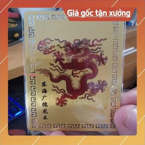 kim bài linh phù đông hải long vương HÀNG CAO CẤP, có hoả tốc