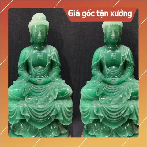 Tượng Phật A Di Đà Cao 18cm Composite nhiều mẫu